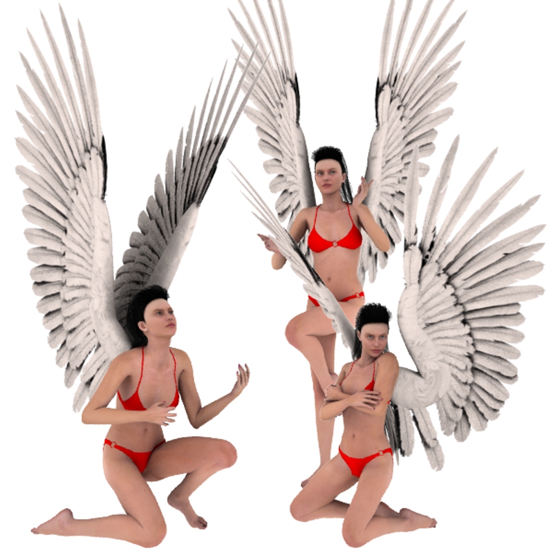Farconville's Angel Poses for Victoria 4.2 Farconville's Angel Poses for Victoria 4.2