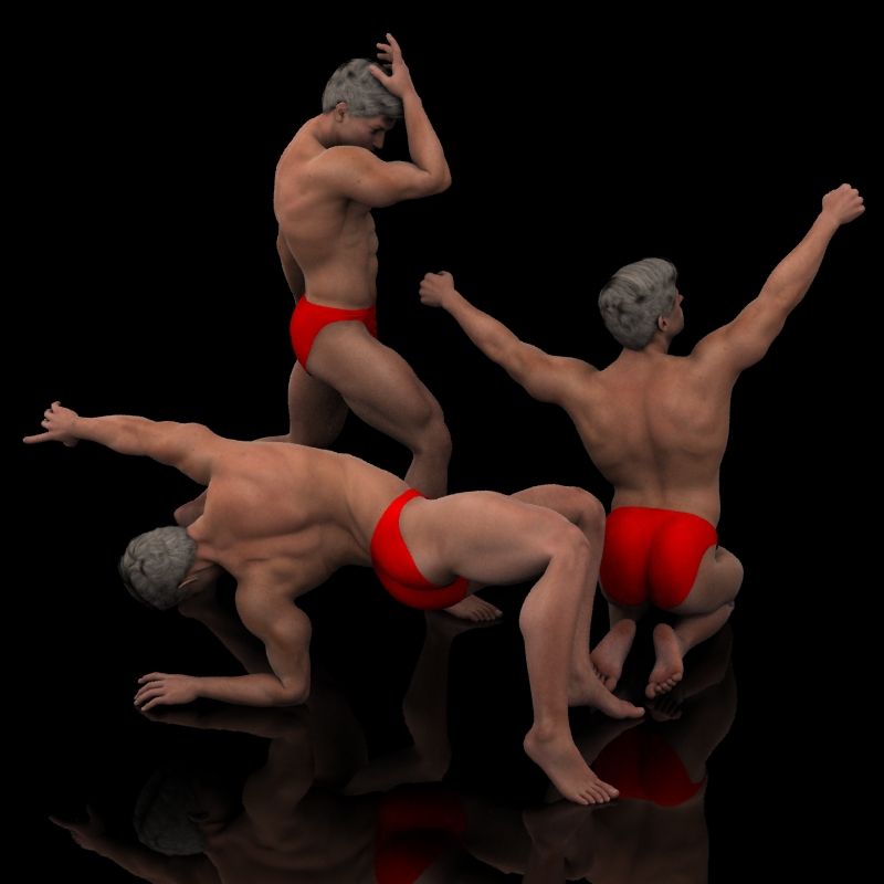 Farconville's Artistic Poses for Michael 4 Farconville's Artistic Poses for Michael 4